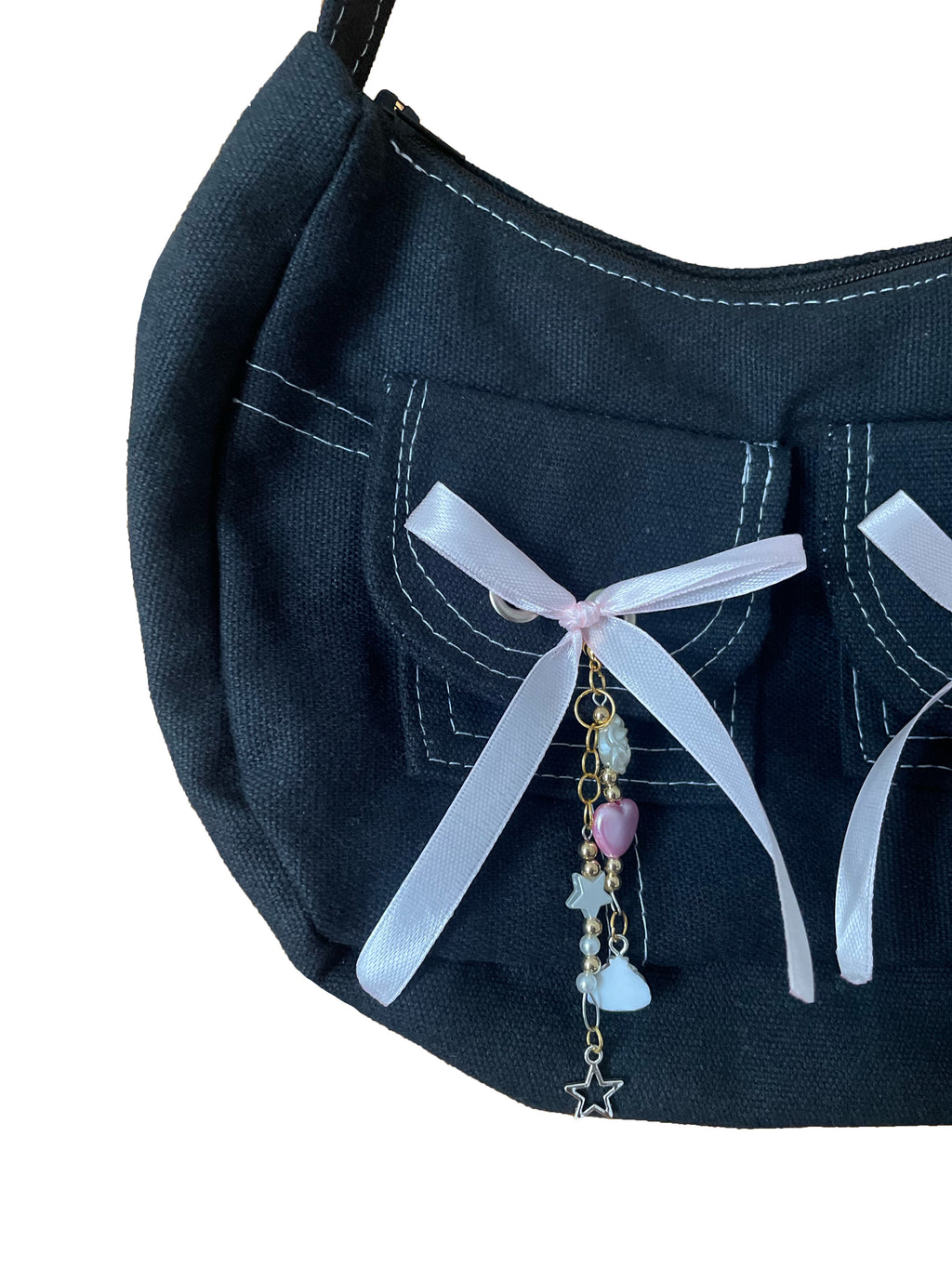 Black Bow Handbag